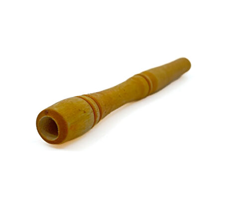 El Yapımı Slim Ahşap Ağızlık 5 mm - Sarı