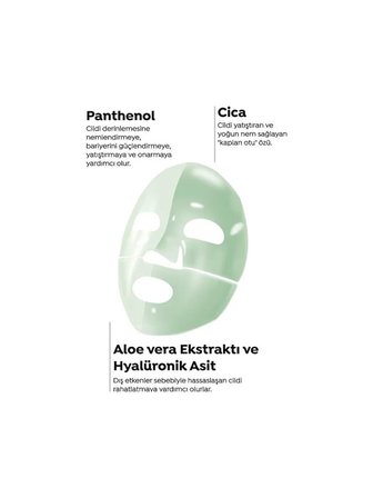 Dermal Pirinç ve Cica Glow Nemlendirici Yatıştırıcı Eriyen Maske Seti Kore Maske Seti 34 gr.