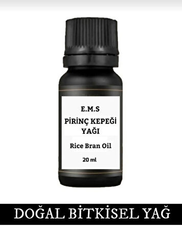 Pirinç Kepeği Yağı 20 ml (RİCE BRAN OİL)