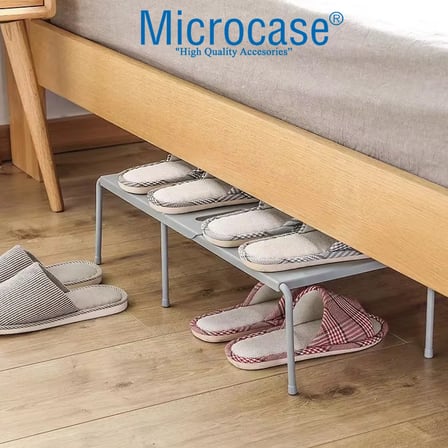 Microcase Çok Amaçlı Ayarlanabilir Ayakkabı Rafı Eşya Standı 15x24x36-69 CM 4 ADET AL5458