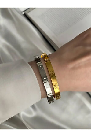Marka Model Carti Çelik Kararmaz Bileklik