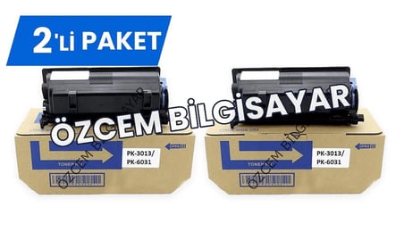 Utax Pk-3013/pk-6031 P-4531/p-4536/p-5536 Uyumlu Siyah Toner -2 Li -PAKET -JAPON TONER