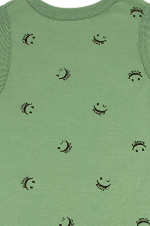 Micky Desenli Zıbın Çıtçıtlı Body