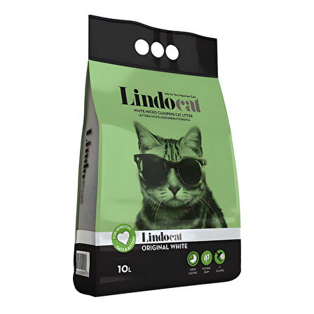Lindo Cat Kokusuz İnce Taneli Kedi Kumu 10 Lt