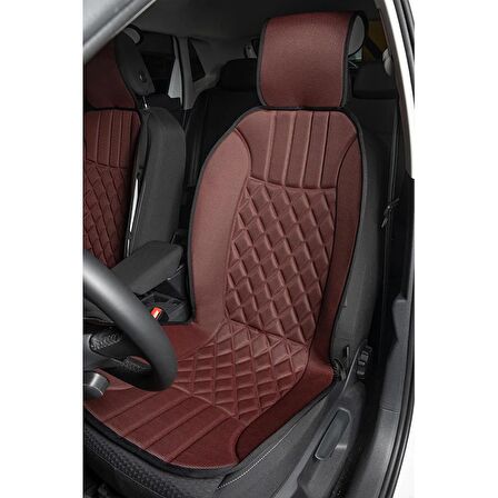 
Renault Clio 5 Lüx Oto Koltuk Minderi Ön 2'li Set ELEGANCE Serisi KIRMIZI SİYAH