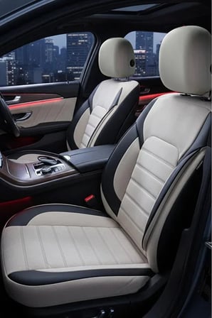 Volkswagen Passat 1.4 Tsi Act Bmt 150 Highline 2016 UYUMLU  KUMAŞ ALCANTARA OTO KOLTUK KILIFI BEJ