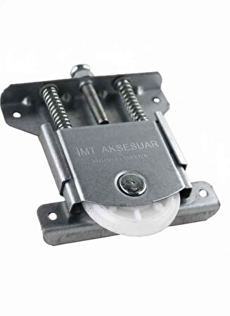 İmt Aksesuar Pkm 80 (4 Adet) Sürgülü Dolap Kapağı ve Gardrop Sürgü Kapağı Tekeri