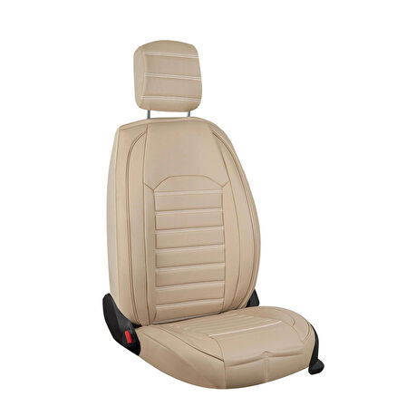 Fiat Egea STW Lüx Deri OTO KOLTUK KILIFI Ön Arka Takım Set Orjinal BEJ