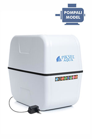 12 Aşamalı  Standart Membranlı Pompalı Alkali ve Detoks Filtrei Su Arıtma Cihazı