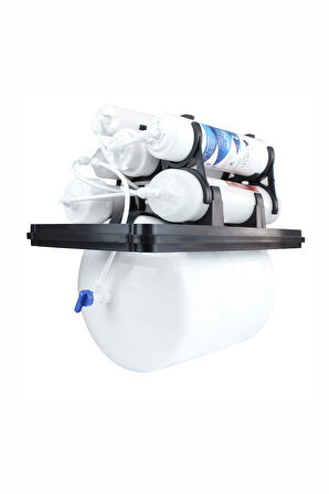 12 Aşamalı  Standart Membranlı Pompalı Alkali ve Detoks Filtrei Su Arıtma Cihazı