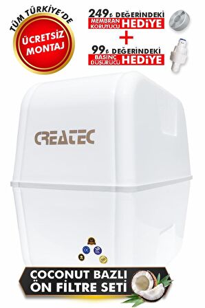 Createc 10 Aşamalı Multimineralli Su Arıtma Cihazı