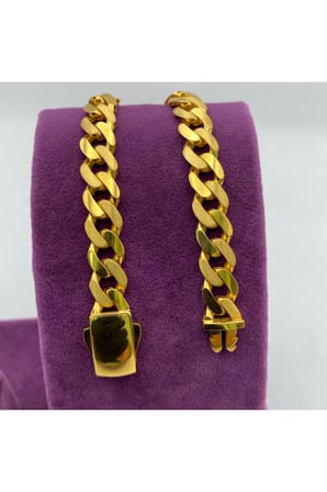 22 Ayar Altın Bileklik Gurmet 14.34gr - F00109