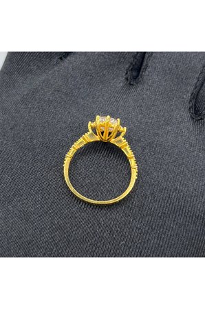 22 Ayar Altın Yüzük Lotus 3.22gr 15 - Y01245