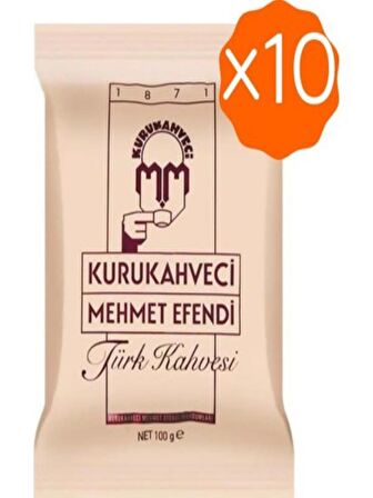 Mehmet Efendi 100 gr 10'lu Türk Kahvesi