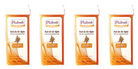 Platonik Kartuş Ağda Sarı Naturel 100 Ml. (4 Adet)