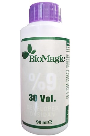 BioMagic Organik Amonyaksız Saç Boyası (Yoğun Küllü Açık Kumral-8.11)+Oksidan (4 Adet) 
