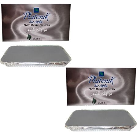 Platonik Silver Kalıp Ağda 400 Gr. 2'li (Gümüş-Hassas Ciltler için)