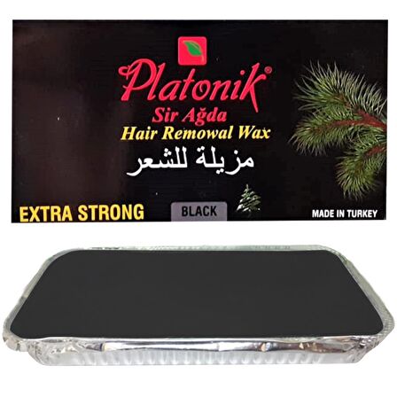 Platonik Black Kalıp Ağda 400 Gr. 2'li (Siyah-Sert Ciltler için)