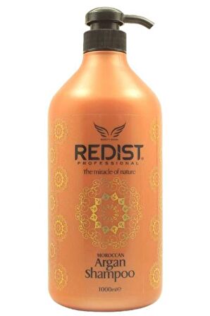 Redist Tüm Saçlar İçin Canlandırıcı Argan Yağlı Şampuan 2x1000 ml