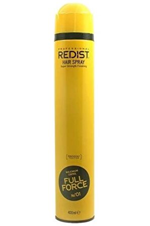 Redist Saç Spreyi-Hair Spray Full Force No 01 400 Ml. 2'li