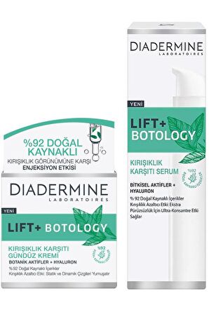 Diadermine Lift+Botology Kırışıklık Karşıtı Gündüz Kremi 50 Ml.+Serum 40 Ml.