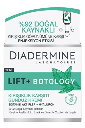 Diadermine Lift+Botology Kırışıklık Karşıtı Gündüz Kremi 50 Ml.+Serum 40 Ml.