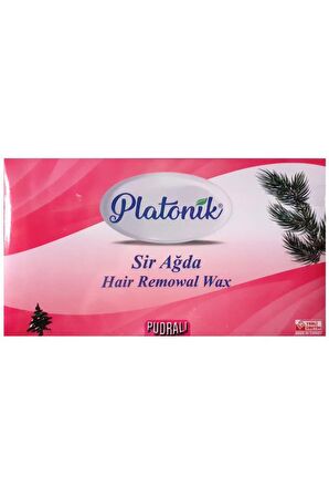 Platonik Pudralı Kalıp Ağda 400 Gr.X2 Pembe-Hassas Cilt+Spatula 100 Ad.