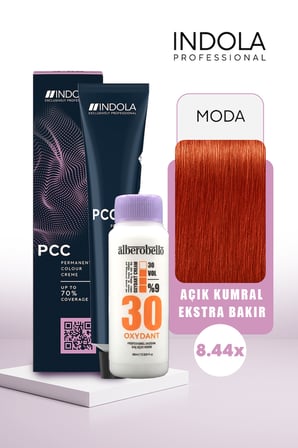 Alberobello Oksidan+Indola PCC Saç Boyası 60 Ml. (1'er Adet)