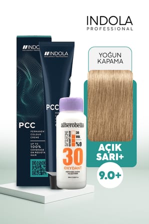 Alberobello Oksidan+Indola PCC Saç Boyası 60 Ml. (1'er Adet)
