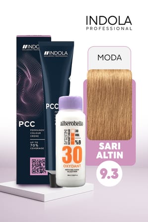 Alberobello Oksidan+Indola PCC Saç Boyası 60 Ml. (1'er Adet)