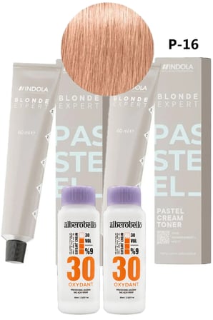 Alberobello Oksidan+Indola PCC Saç Boyası 60 Ml. (2'şer Adet)