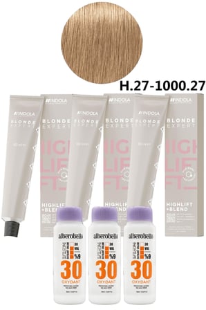 Alberobello Oksidan+Indola PCC Saç Boyası 60 Ml. (3'er Adet)