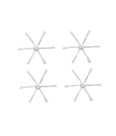 Xiaomi Mop 1C (STYTJ01ZHM) Uyumlu 4 ADET 6 KOLLU BEYAZ YAN FIRÇA