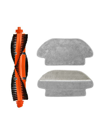 Xiaomi Mop Pro (STYTJ02YM) Uyumlu 1 ADET ANA FIRÇA 2 ADET MOP