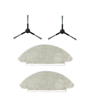 Viomi Alpha 2 Pro Uyumlu 2 ADET YAN FIRÇA 2 ADET MOP