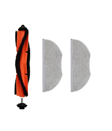 Viomi V3 Max Uyumlu 1 ADET ANA FIRÇA  2 ADET MOP