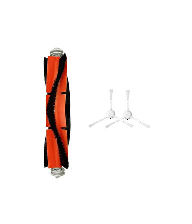 Vestel V-Bot Pro S Uyumlu 1 ADET ANA FIRÇA 2 ADET YAN FIRÇA