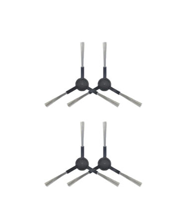 Xiaomi Mop 3C+ Uyumlu 4 ADET SİYAH YAN FIRÇA