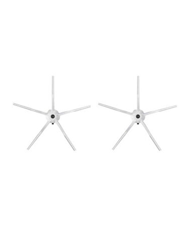 Roborock S50/S55 Maxv Uyumlu 2 ADET BEYAZ YAN FIRÇA