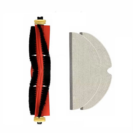 Roborock S6 PureUyumlu 1 ADET ANA FIRÇA 2ADET MOP