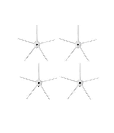 Roborock S6 Maxv Uyumlu 4 ADET BEYAZ YAN FIRÇA