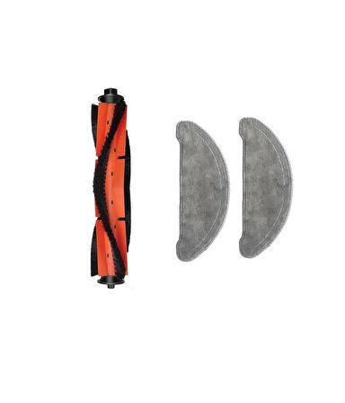 Roidmi Eve Uyumlu 1 ADET ANA FIRÇA 2 ADET MOP PASPAS