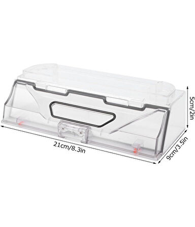 Asgard grup Xiaomi 1C-2C-1T-Mop 2(STYTJ03ZHM)-Mop Pro 2 Plus-Mop Pro 2 + 3D-F9 ile Uyumlu Toz Haznesi