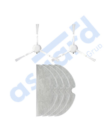 Xiaomi 1C,2C,Mop 2 Uyumlu 2 Yan Fırça 4 Mop