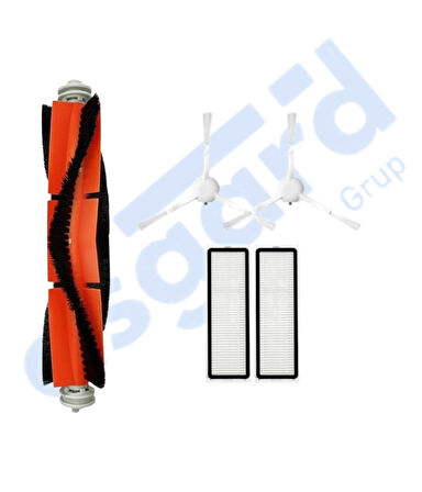 Dreame F9 PRO Uyumlu 1 Ana Fırça 2 Yan Fırça 2 Filtre