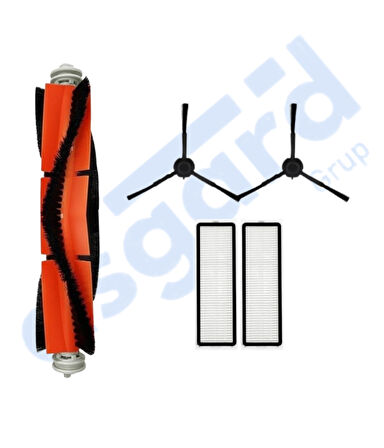 Dreame F9 PRO Uyumlu 1 Ana Fırça 2 Yan Fırça 2 Filtre