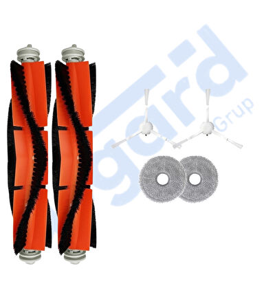 Dreame L10 S PRO , L10S PRO GEN 2 , L10S PLUS Uyumlu 2 Ana Fırça 2 Yan Fırça 2 Mop