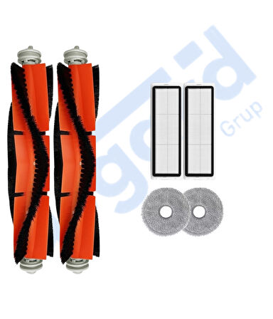 Dreame L10 S PRO, L10S PRO GEN 2, L10S PLUS Uyumlu 2 Ana Fırça 2 Filtre 2 Mop