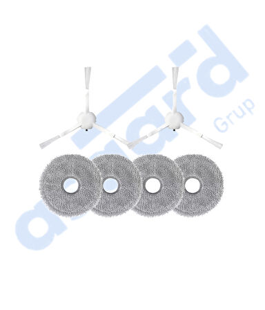 Dreame L10 S PRO, L10S PRO GEN 2, L10S PLUS Uyumlu 2 Yan Fırça 4 Mop
