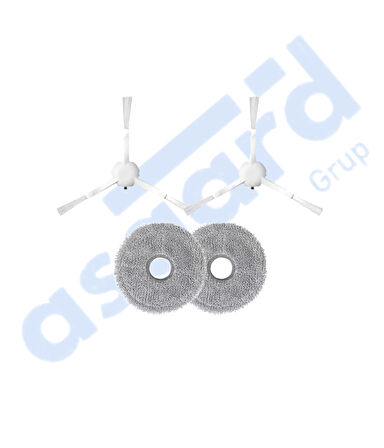 Dreame L10 S PRO, L10S PRO GEN 2, L10S PLUS Uyumlu 2 Yan Fırça 2 Mop